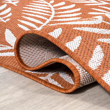 Nevis Palm Frond Indoor/outdoor Area Rug